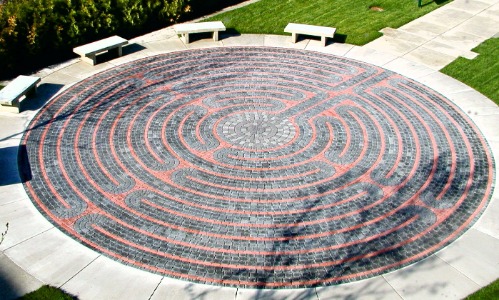 Petoskey Library Labyrinth