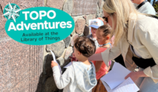 TOPO Nexus logo and kids