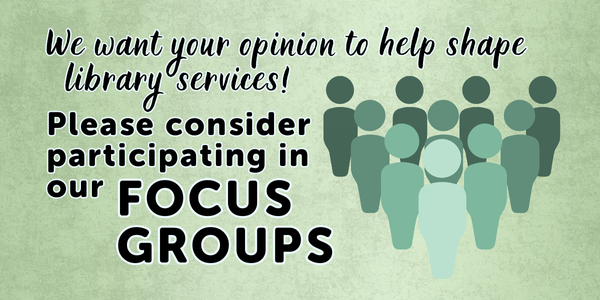 image for focus group news story, green back grounds with outline of various people
